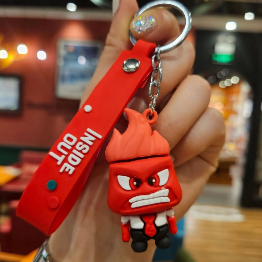 Anger Keychain Disney Inside Out 2